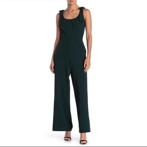 Julia Jordan Deep Green Jumpsuit
